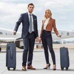 Kono 20" Lightweight Waterproof Carry-On Suitcase
