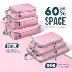 Hommtina 7-Piece Compression Packing Cubes Set