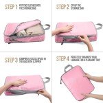 Hommtina 7-Piece Compression Packing Cubes Set