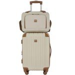Midtown Vanilla 4-Piece Hardside Luggage Set
