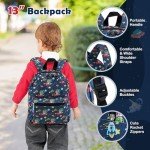 Goplus 5-Piece Kid’s Luggage Set - Space Dino