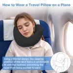 Ultimate Travel Neck Pillow with Eye Mask & Ear Plugs
