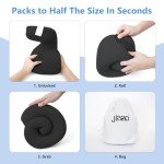 Ultimate Travel Neck Pillow with Eye Mask & Ear Plugs