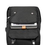 YALUNDISI Vintage Backpack with USB Charging Port