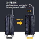 Travelhouse 3-Piece Lightweight Hardshell Luggage Set