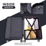 Travelhouse 3-Piece Lightweight Hardshell Luggage Set