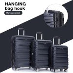 Travelhouse 3-Piece Lightweight Hardshell Luggage Set