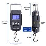 Portable LCD Digital Luggage Weight Scale