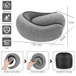 Memory Foam Travel Neck Pillow with 360° Support