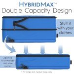 8-Piece Compression Bags for Travel Packing