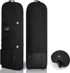 DAREKUKU Soft Golf Travel Bag with Wheels