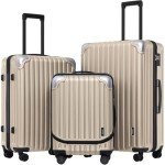 LEVEL8 Grace 3-Piece Hardshell Luggage Set