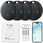 Bluetooth Tracker Tags - 4 Pack Key Finders