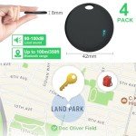 Bluetooth Tracker Tags - 4 Pack Key Finders