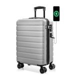 AnyZip 21" Lightweight Kids Hardside Carry-On Suitcase