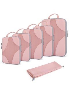 BAGSMART Compression Packing Cubes Set for Travel