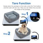 KUAIVO 440lb Digital Shipping and Luggage Scale