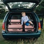 Rose Gold 3-Piece Lightweight Luggage Set