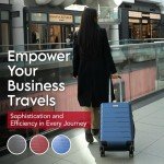 Blue 6-Piece TRACK TRAVEL HL Luggage Set