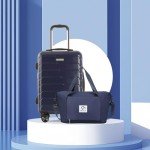 Blue 6-Piece TRACK TRAVEL HL Luggage Set