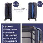 Blue 6-Piece TRACK TRAVEL HL Luggage Set