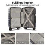 Blue 6-Piece TRACK TRAVEL HL Luggage Set