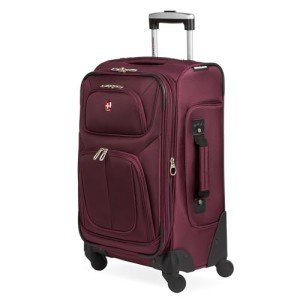 SwissGear Sion Merlot 21-Inch Expandable Carry-On