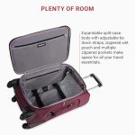 SwissGear Sion Merlot 21-Inch Expandable Carry-On