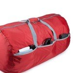 Amazon Basics Large Weekend Travel Bag, Red