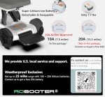 Compact Folding Electric Wheelchair with Remote Control