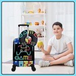 Inprof Kids' 2-Piece Hardside Luggage Set