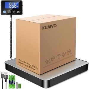 KUAIVO Digital Shipping Scale - 440 lbs Capacity