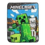 Minecraft Creeper 4-Piece Travel Luggage Set