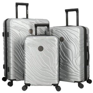 Roberto Cavalli 3-Piece Expandable Luggage Set