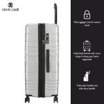 Roberto Cavalli 3-Piece Expandable Luggage Set