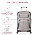 SwissGear Sion 21-Inch Expandable Carry-On Luggage