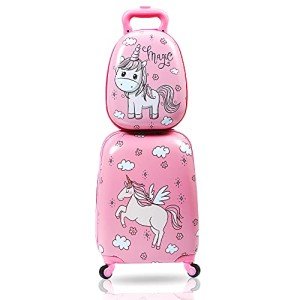 Sandinrayli Girls Luggage Set: Backpack & Suitcase