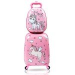 Sandinrayli Girls Luggage Set: Backpack & Suitcase