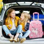 Sandinrayli Girls Luggage Set: Backpack & Suitcase