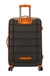 Rockland Melbourne 28" Expandable Hardside Luggage, Charcoal