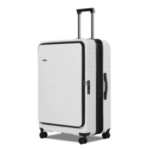 CENSIEN 28" Expandable Hard Shell Luggage - White