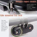 Coolife Expandable 3-Piece Luggage Set with TSA Lock