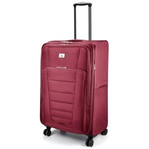 Verdi 28" Expandable Softside Spinner Luggage - Burgundy