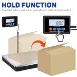 Fuzion 440lb Postal Scale with Precision Accuracy