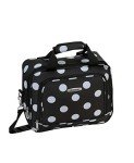 Rockland Expandable Polka Dot Luggage Set, 4-Piece