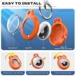 Waterproof AirTag Keychain Holder - Set of 4