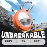 Waterproof AirTag Keychain Holder - Set of 4