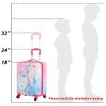 Kids Luggage Set with Backpack & Rolling Suitcase