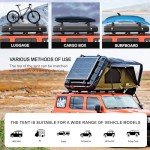 Naturnest Hardshell Rooftop Tent with Luggage Racks
