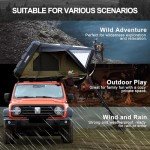 Naturnest Hardshell Rooftop Tent with Luggage Racks